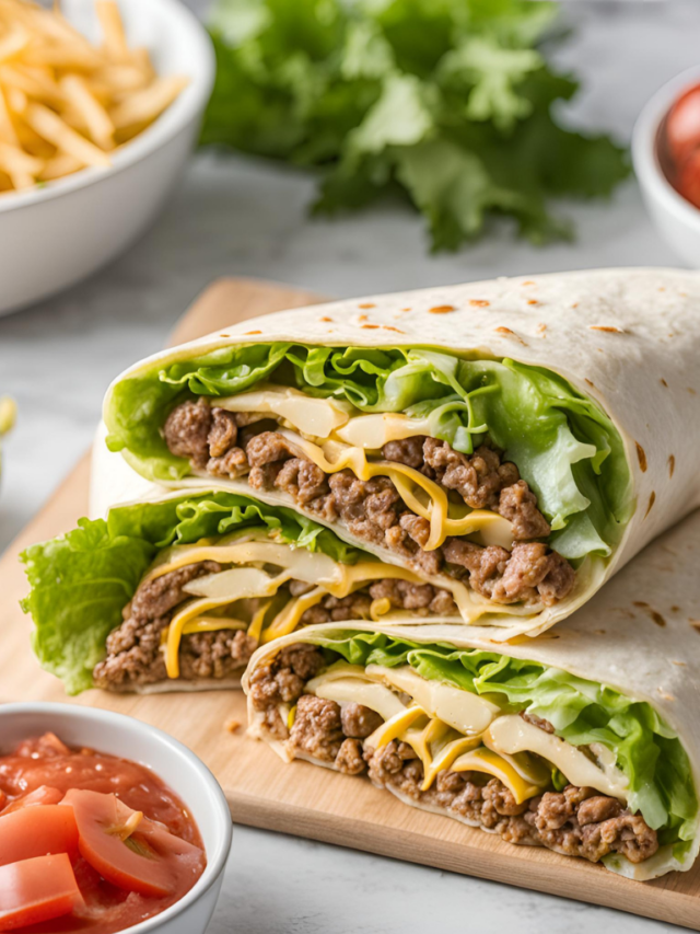 big mac wrap recipe