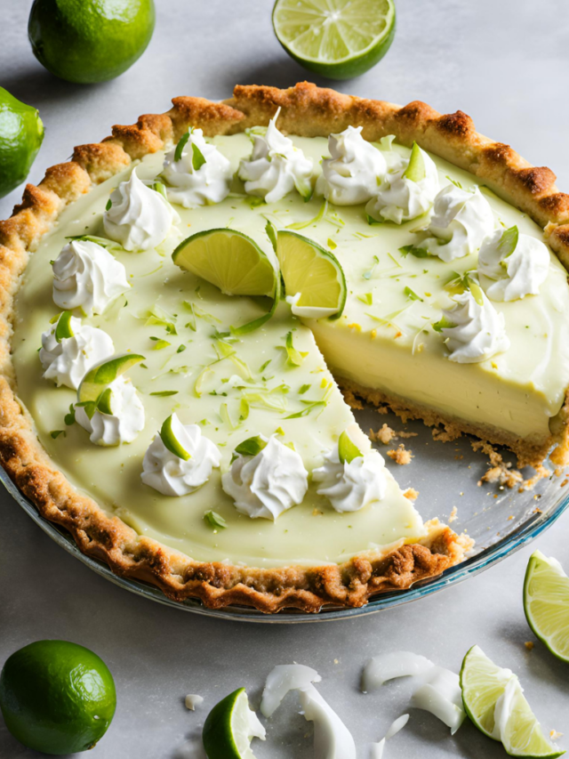 coconut key lime pie