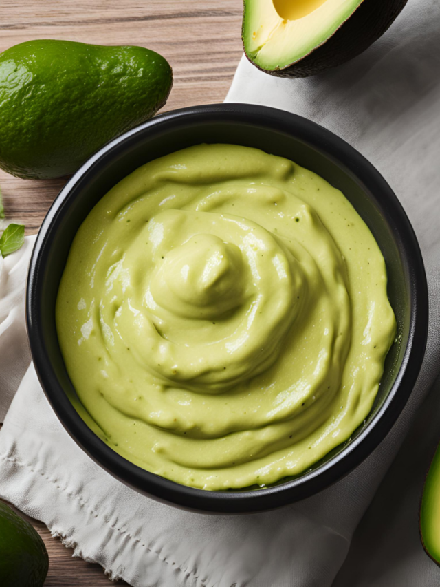 creamy avocado sauce