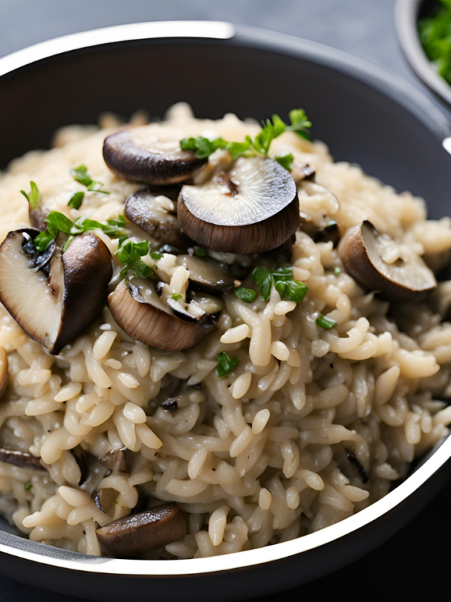 gordon ramsay's mushroom risotto