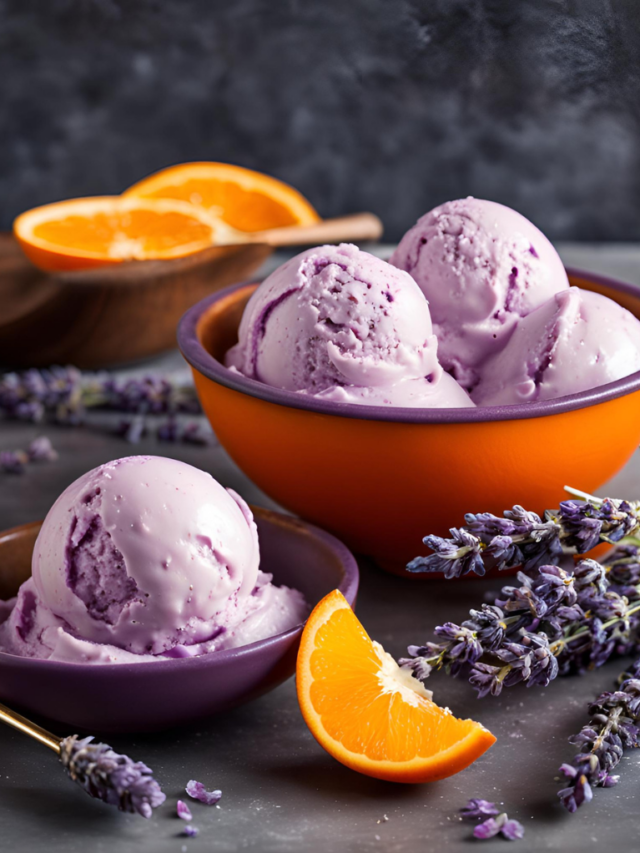 lavender ice cream