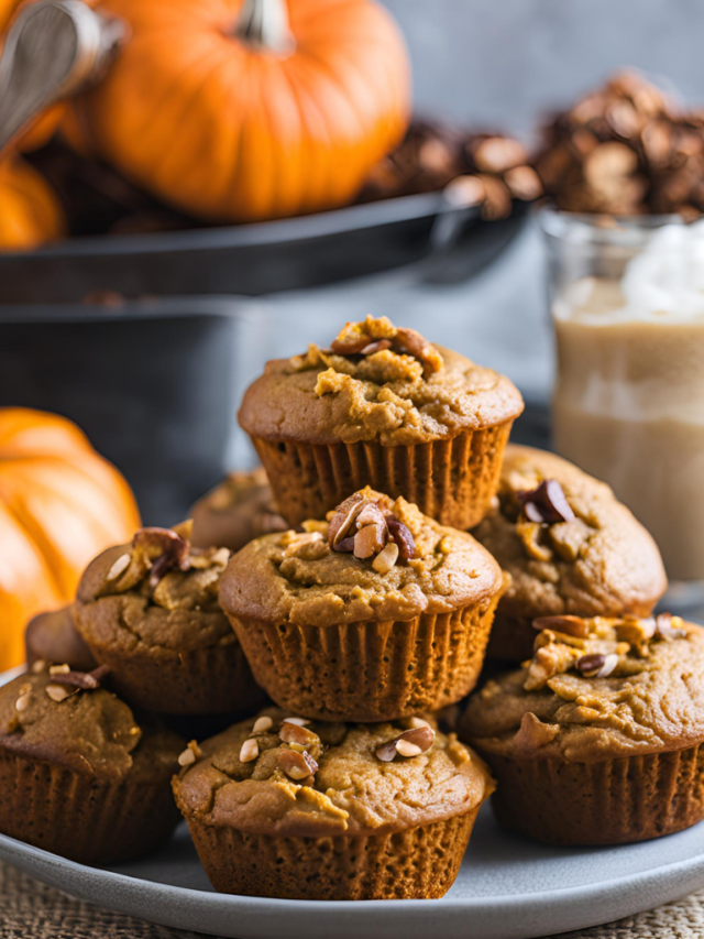 pumpkin protein muffins