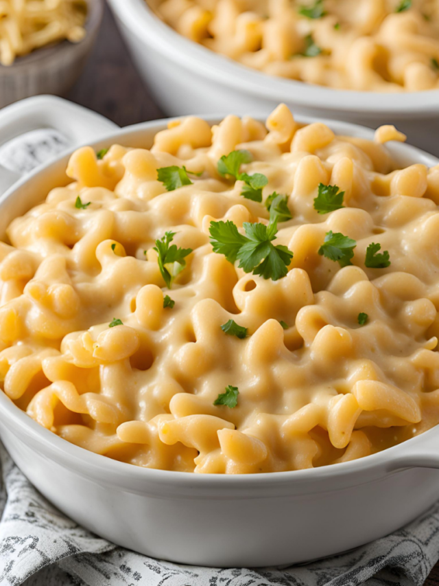 queso mac and cheese