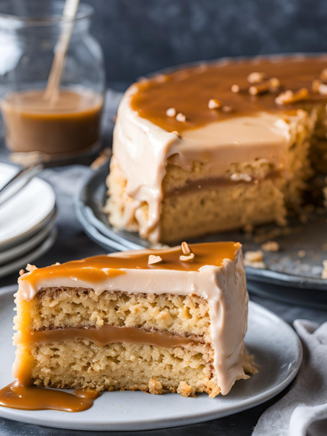 salted caramel cake