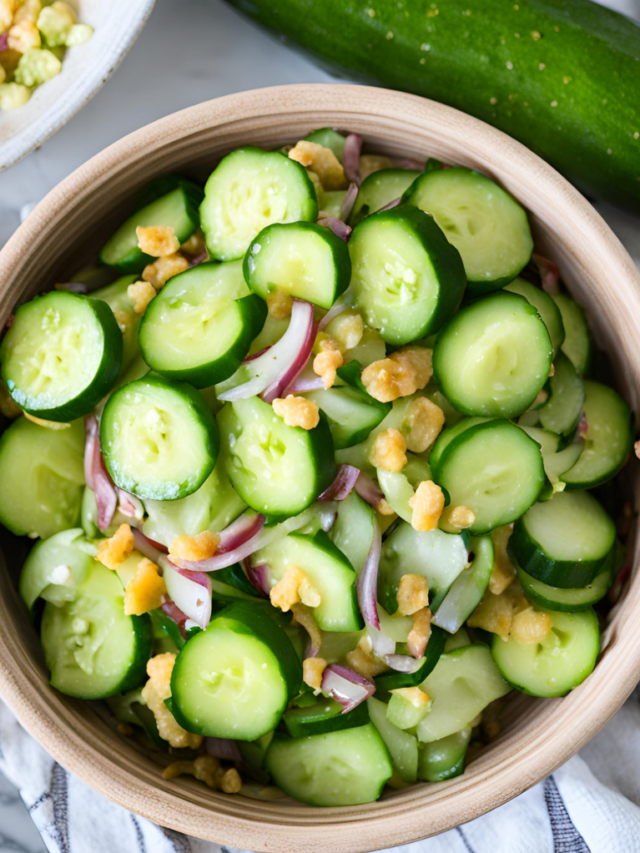 Southern Cucumber Salad