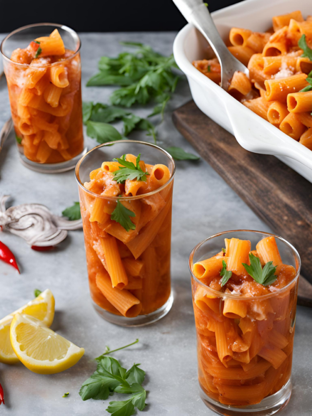 spicy rigatoni vodka