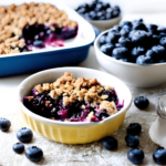 gluten-free blueberry crisp