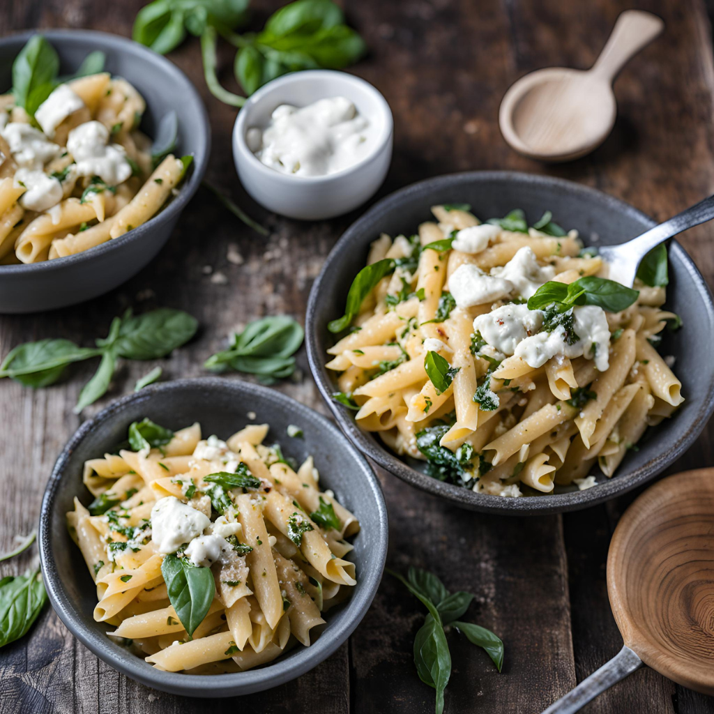 goat cheese pasta