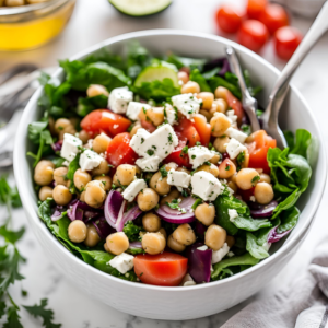 greek chickpea salad