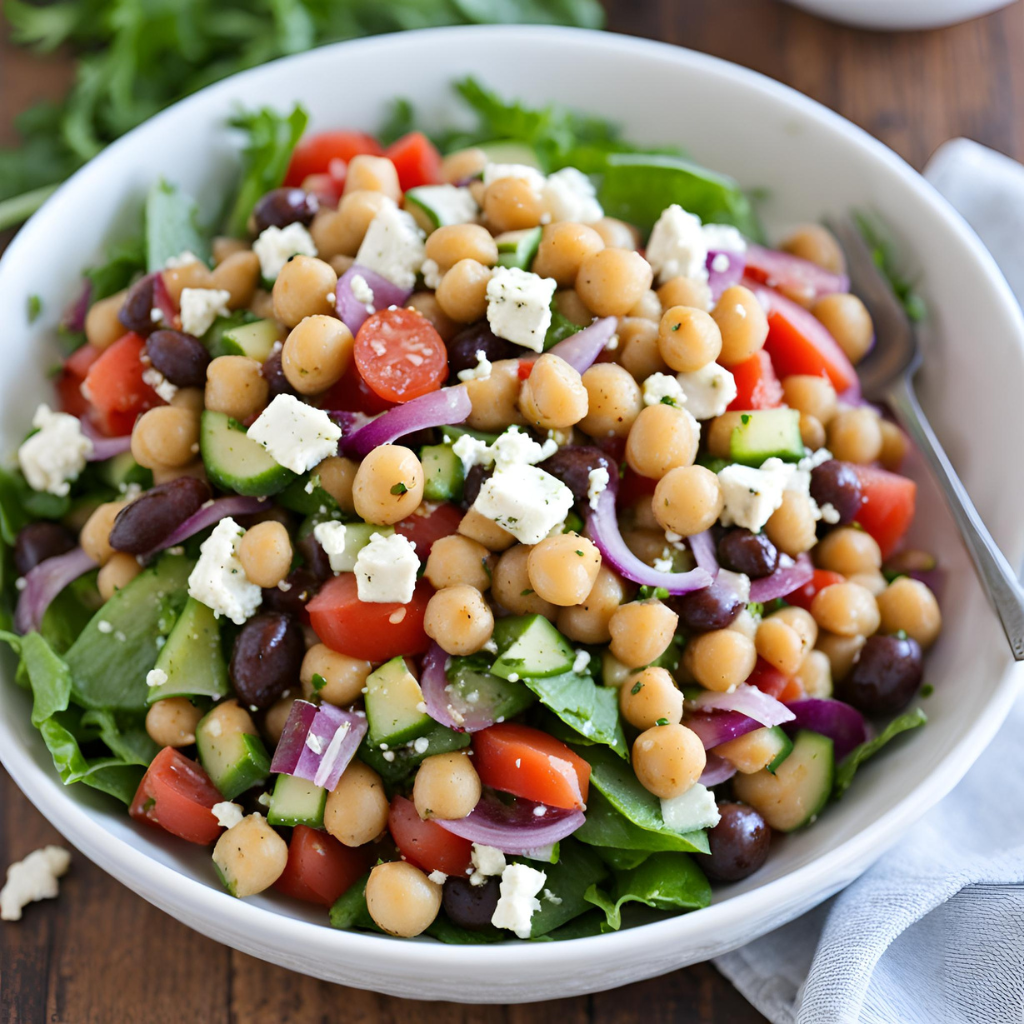 greek chickpea salad