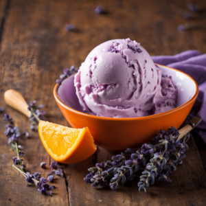 lavender ice cream