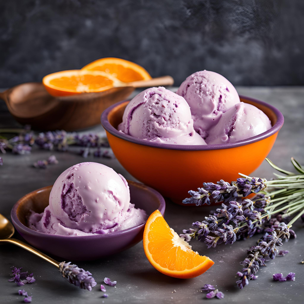 lavender ice cream