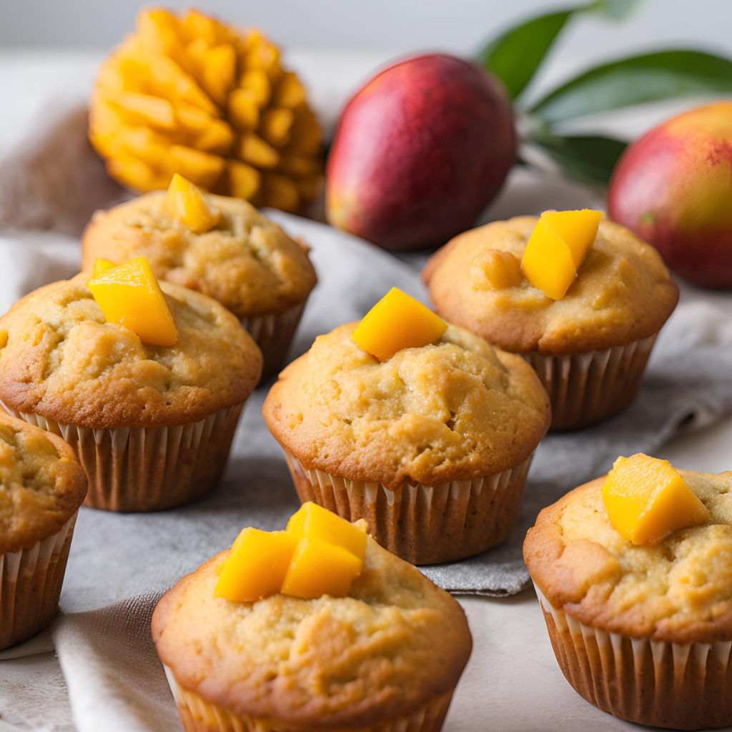 Mango Muffins: Sweet And Juicy Mango Treat! - The Fresh Man cook