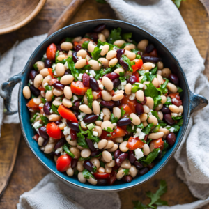 mediterranean bean salad