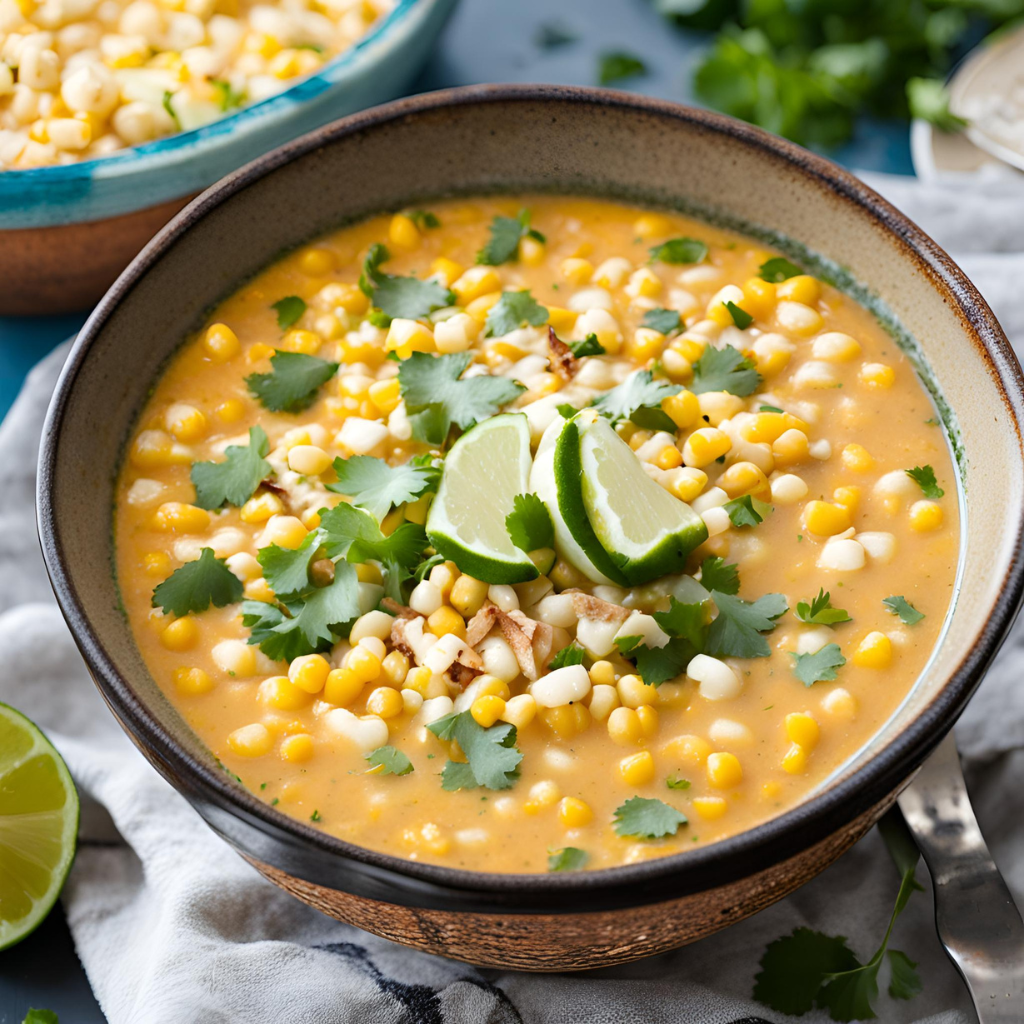 mexican street corn soup