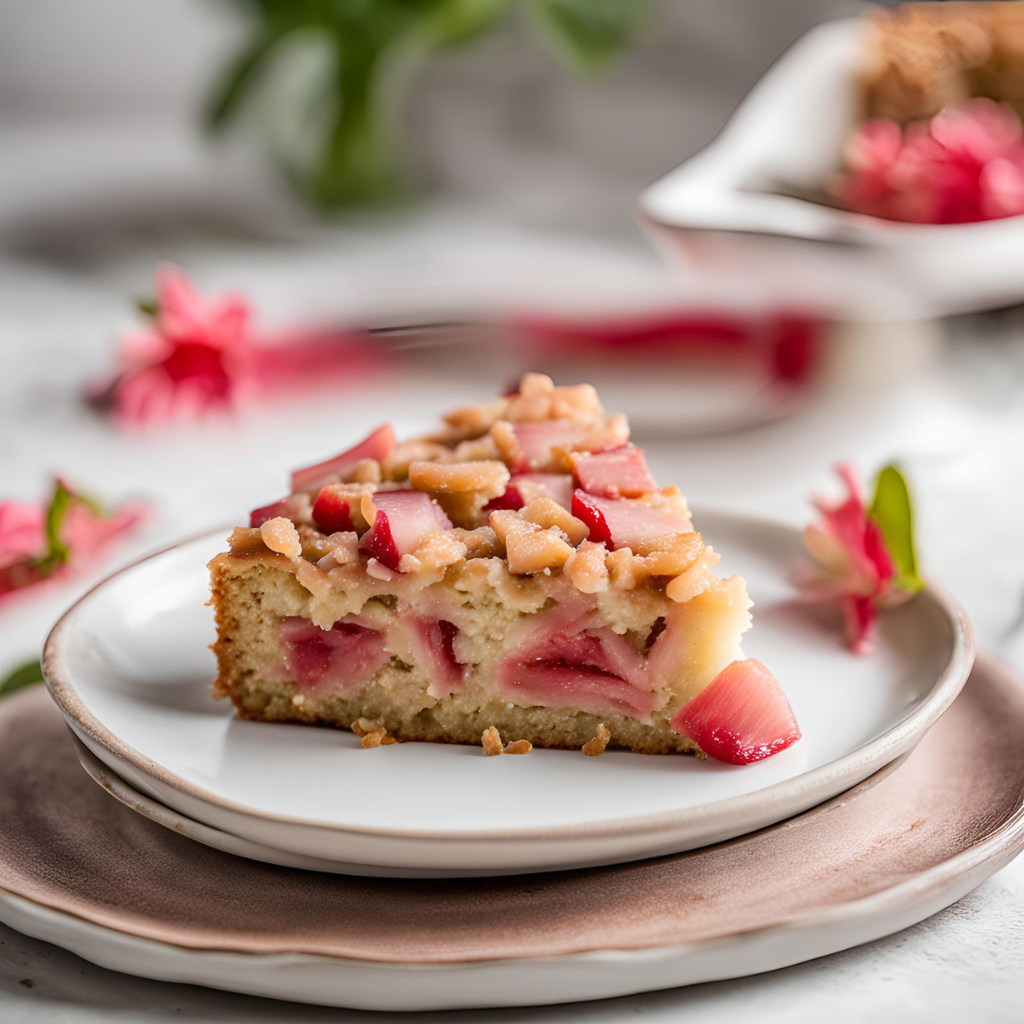 Oma's Rhubarb Cake