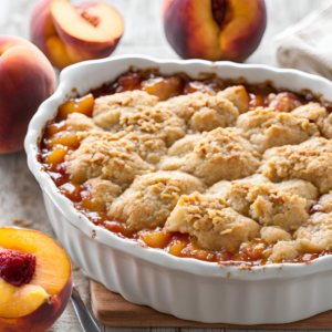 peach cobbler recipe with oats