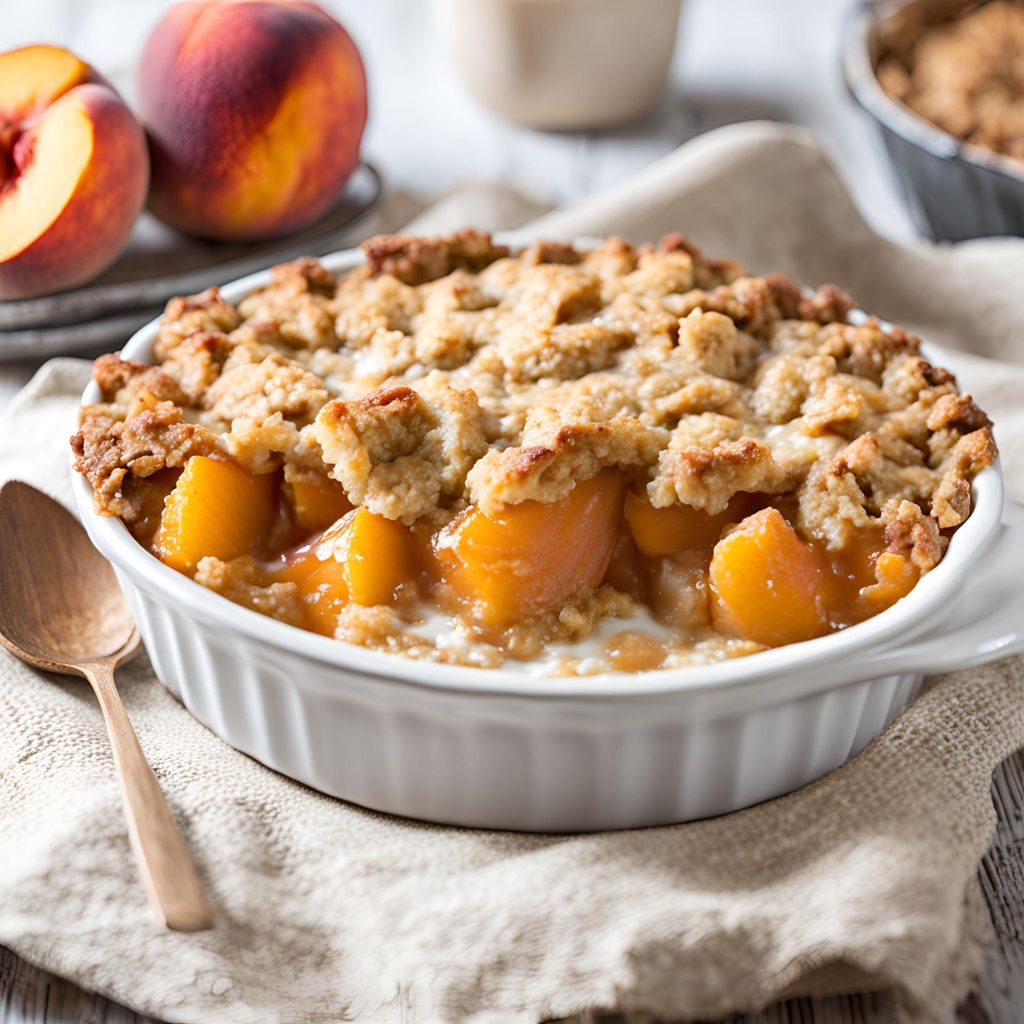 peach cobbler recipe with oats