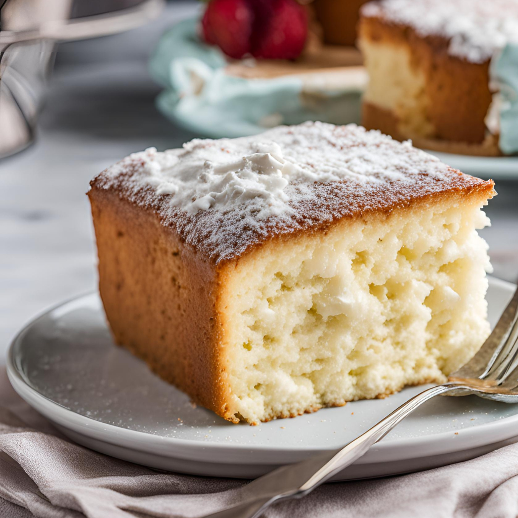 Philly Fluff Cake: Velvety And Creamy Cake! - The Fresh Man Cook