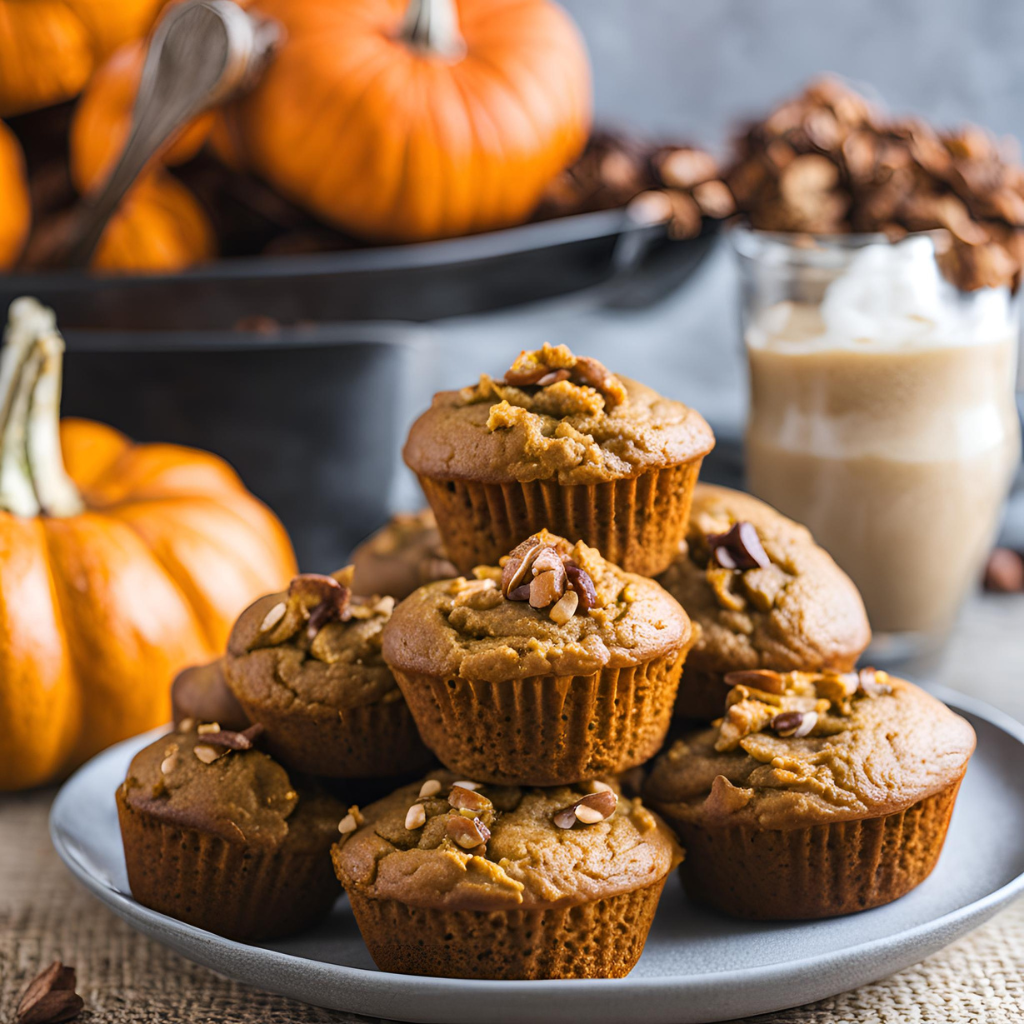 pumpkin protein muffins