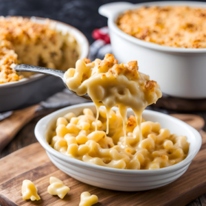 queso mac and cheese