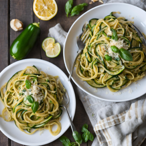 Caramelized Zucchini Pasta