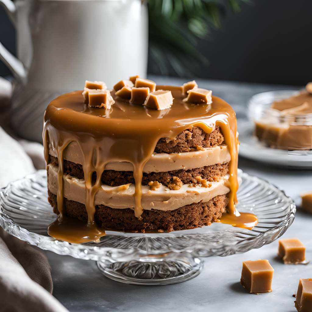 salted caramel cake