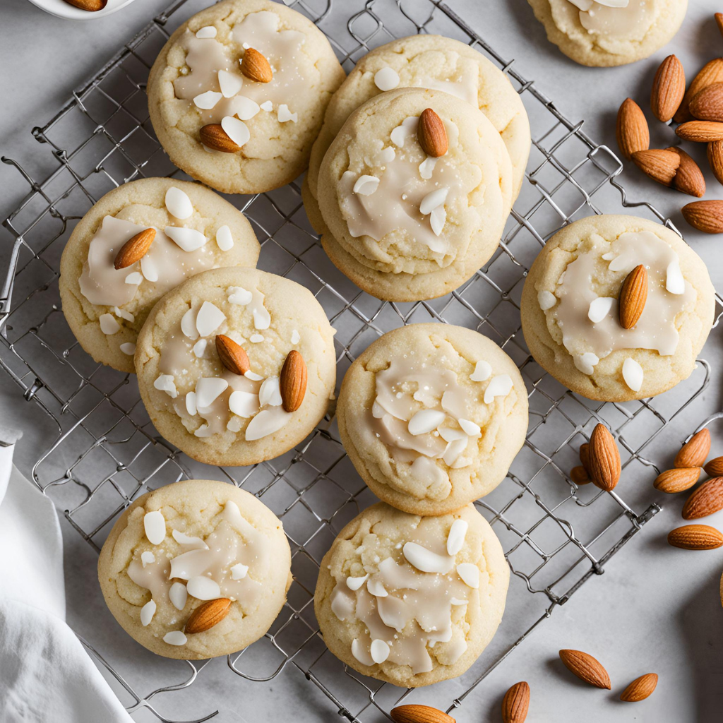 soft almond sugar cookies