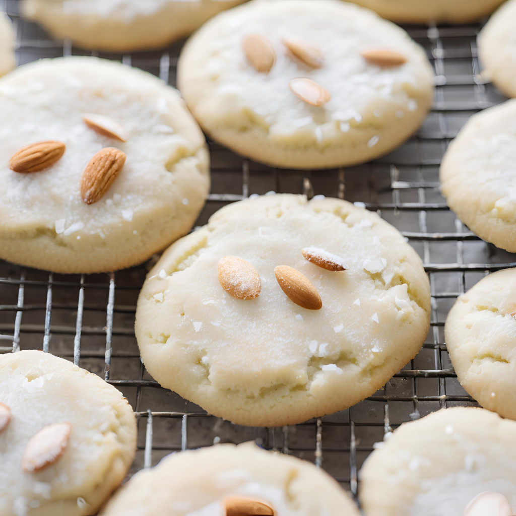 soft almond sugar cookies