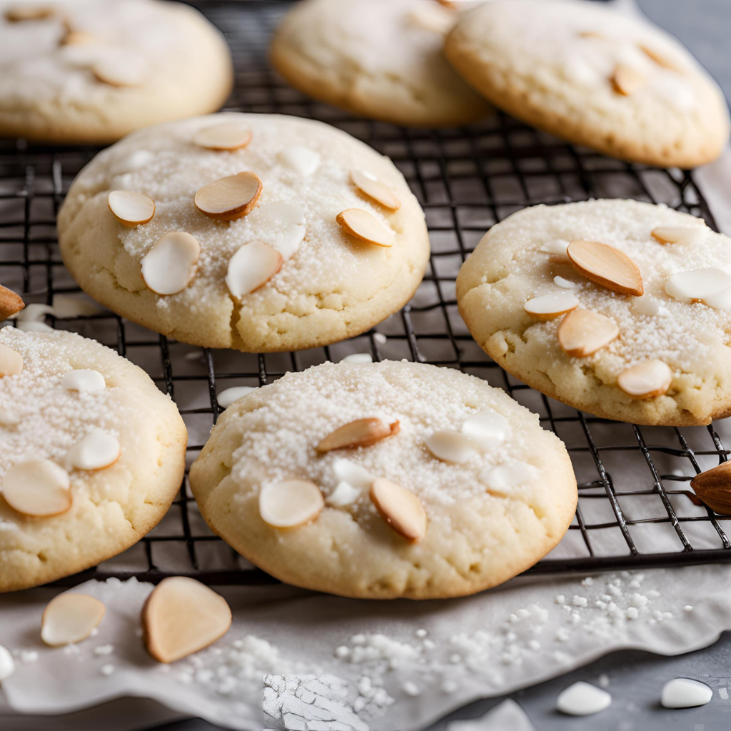 soft almond sugar cookies