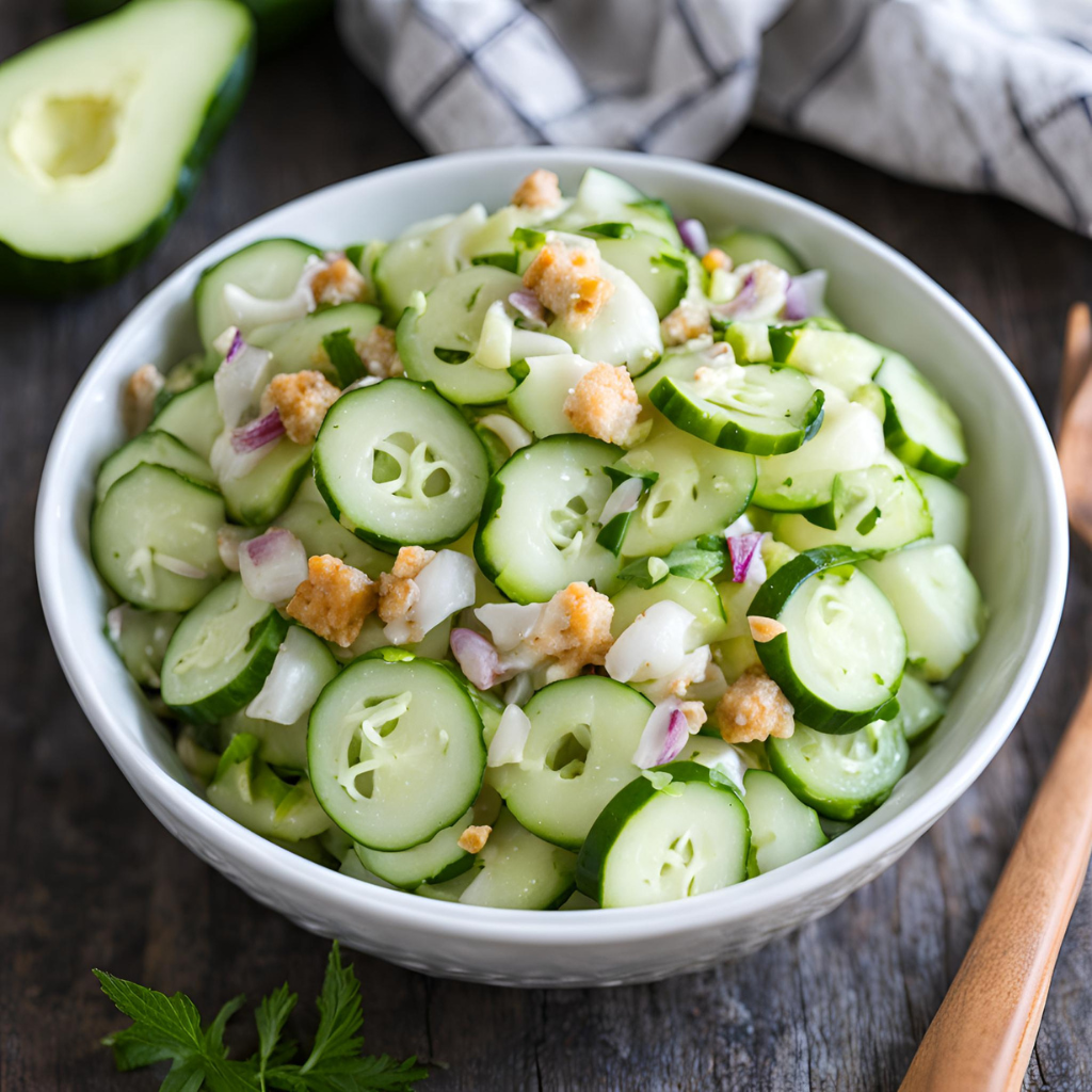 Southern Cucumber Salad