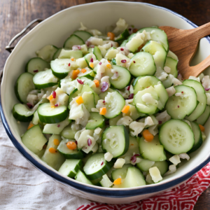 Southern Cucumber Salad