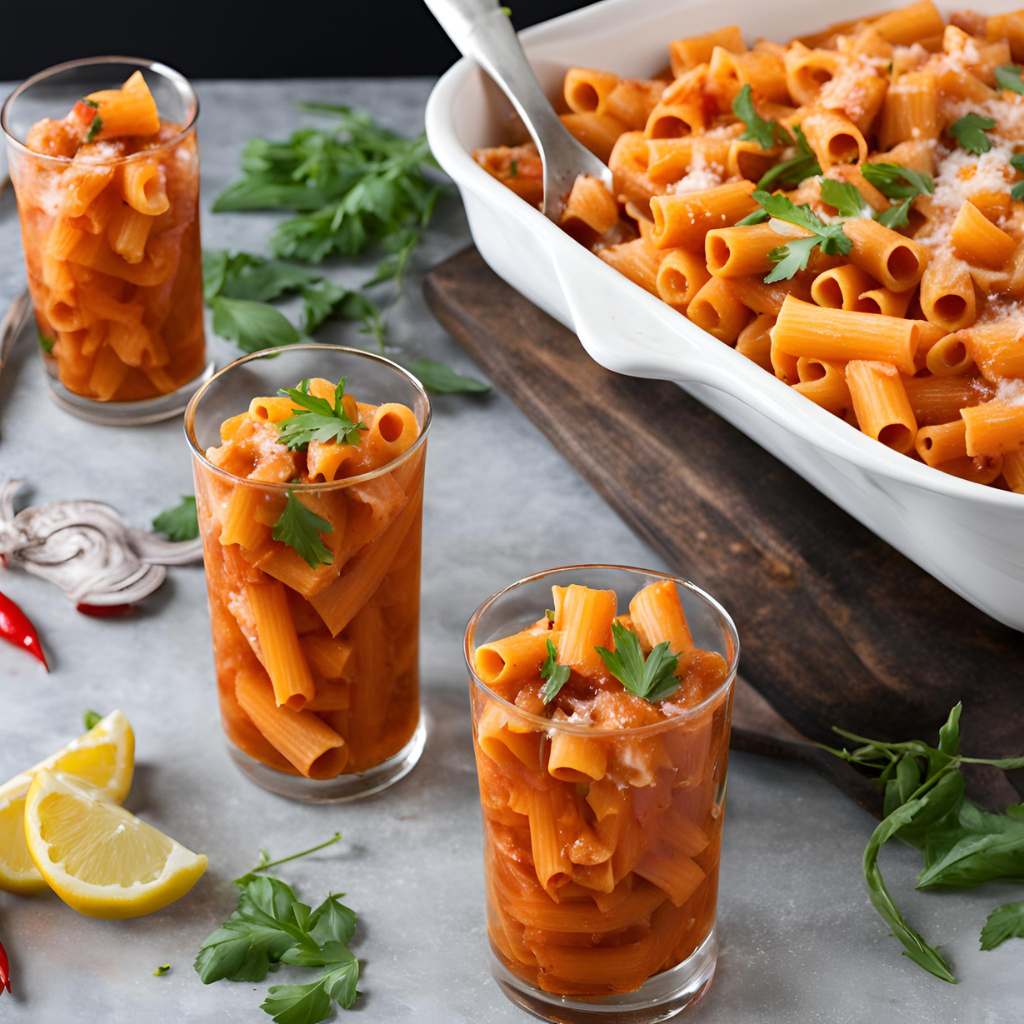 spicy rigatoni vodka