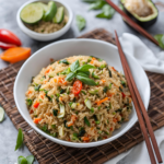 vegetarian thai basil fried rice