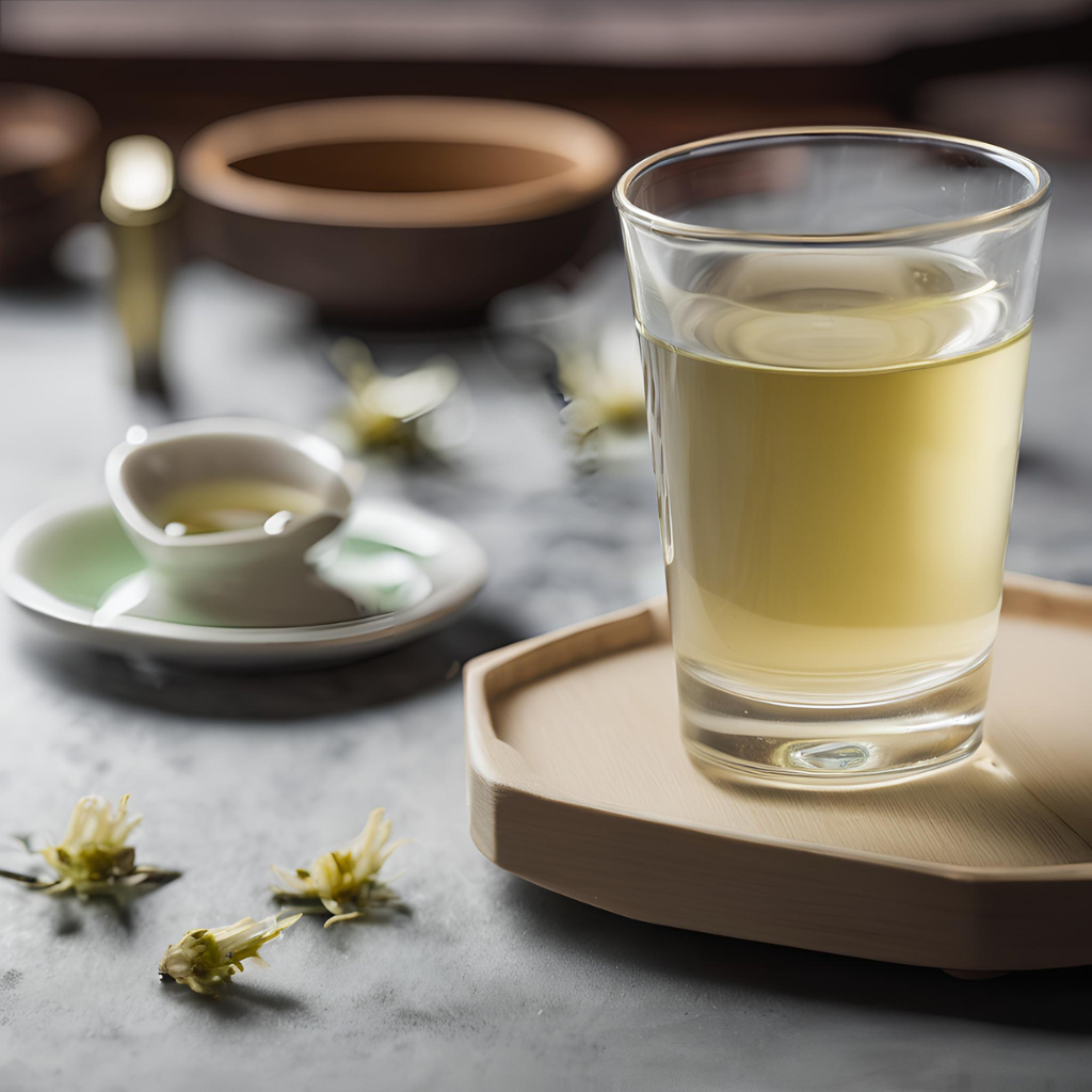 white tea shot