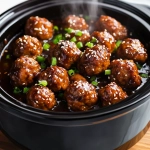 Asian Meatballs Crockpot Recipe