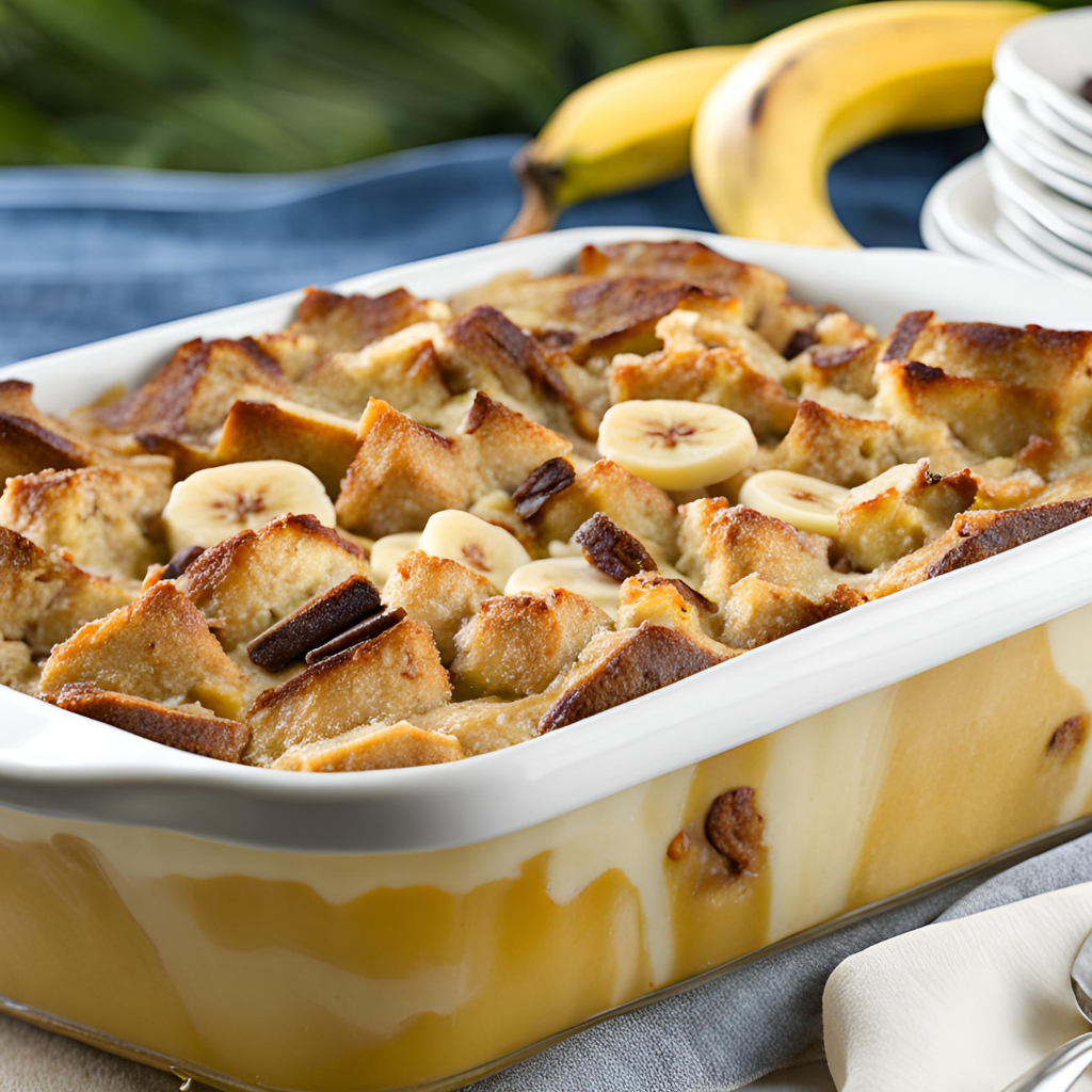 Banana Bread Pudding