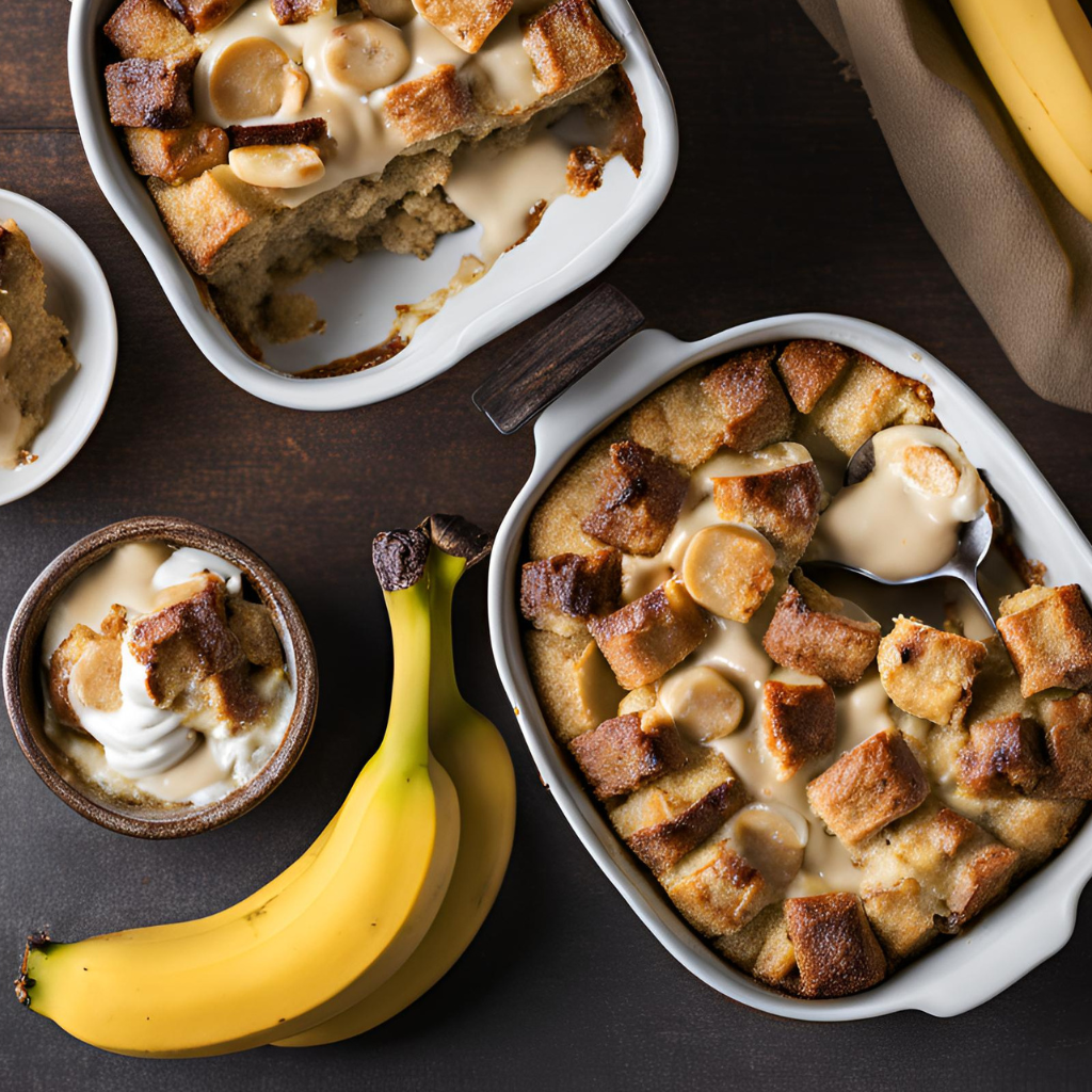 Banana Bread Pudding 