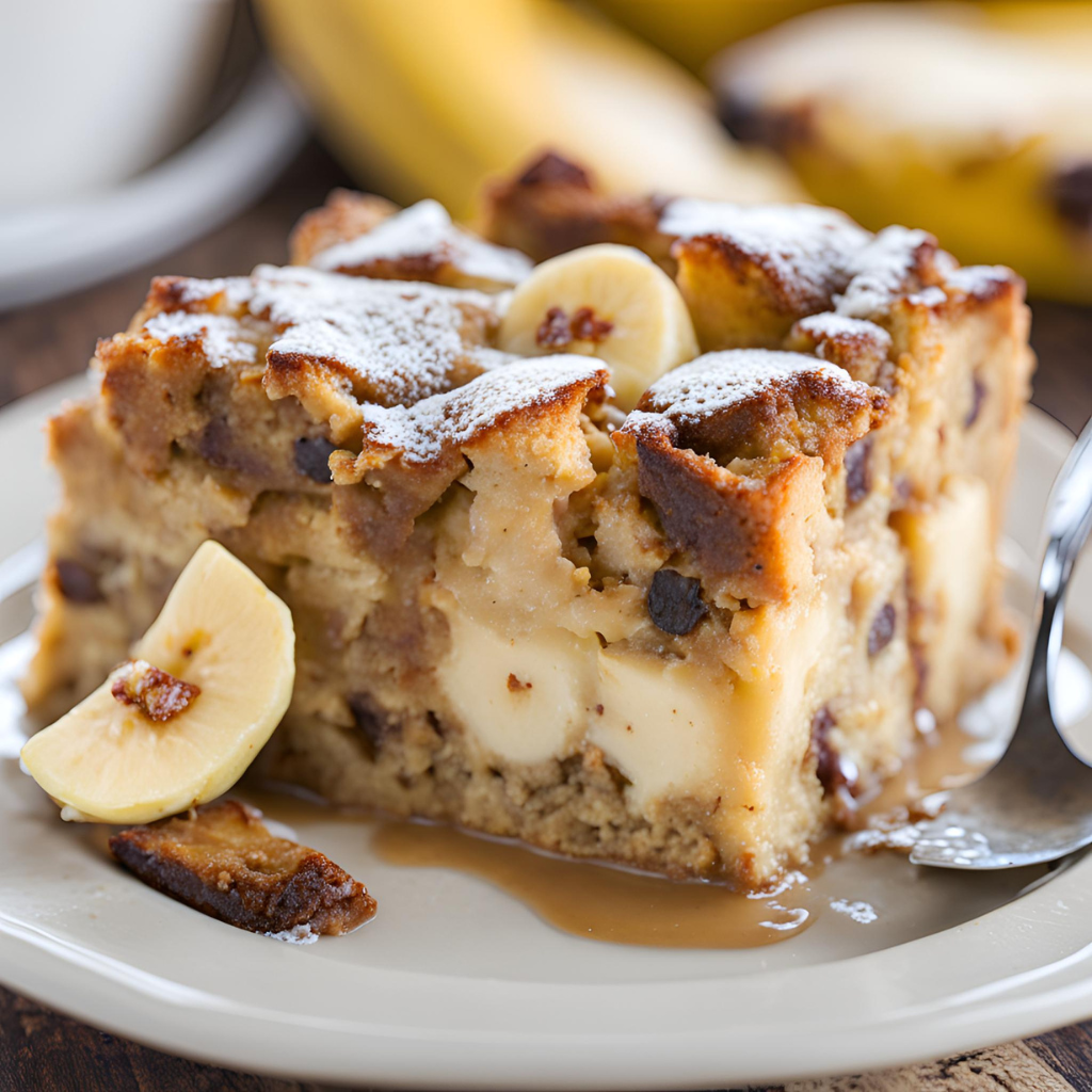 Banana Bread Pudding