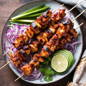 Filipino BBQ Chicken Skewers Recipe