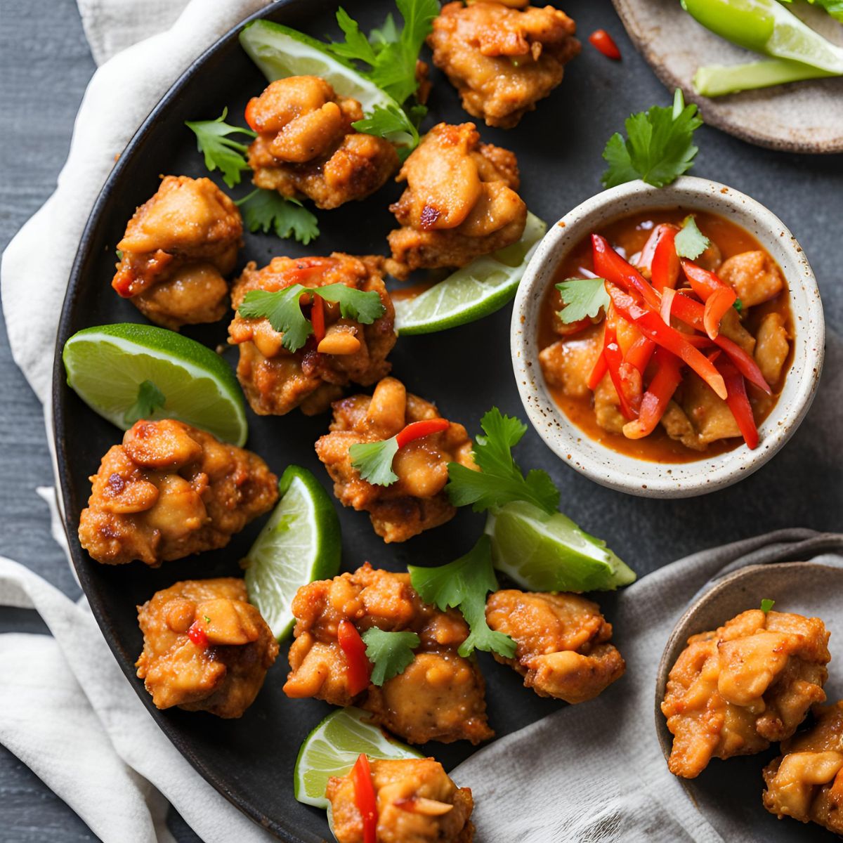 Thai Chicken Bites Recipe: Perfect Appetizer!