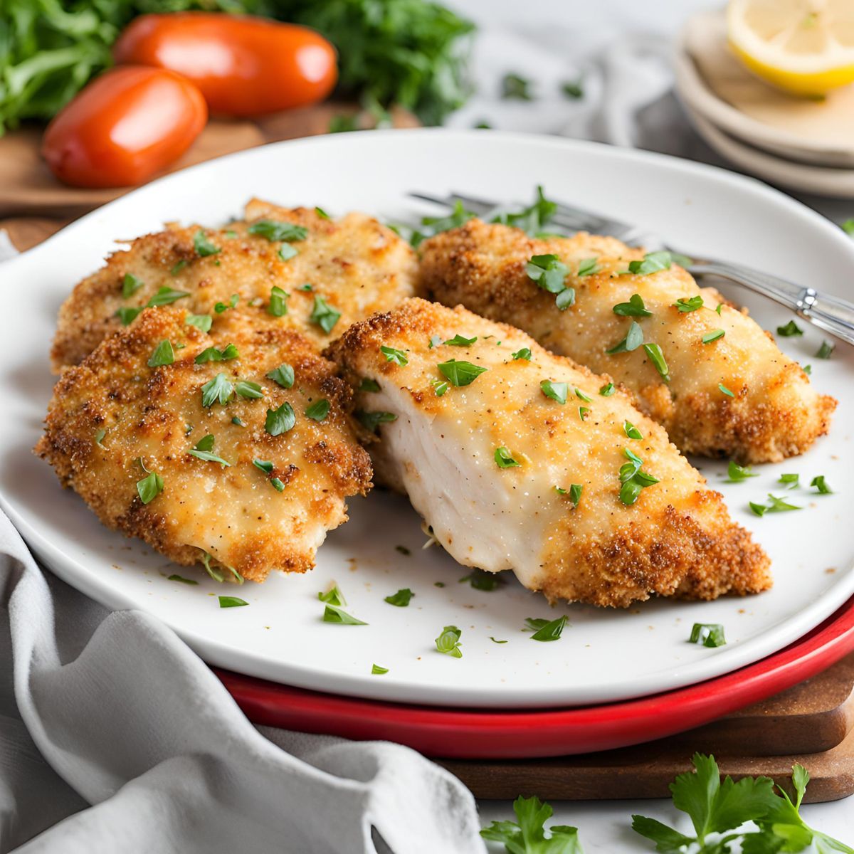 Baked Parmesan Crusted Chicken Recipe: Crispy and Flavorful!