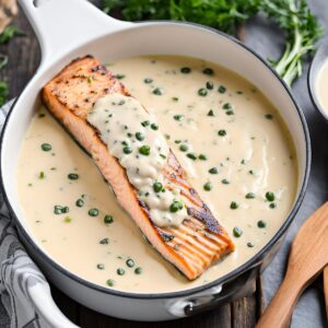 Cream Sauce For Salmon Recipe