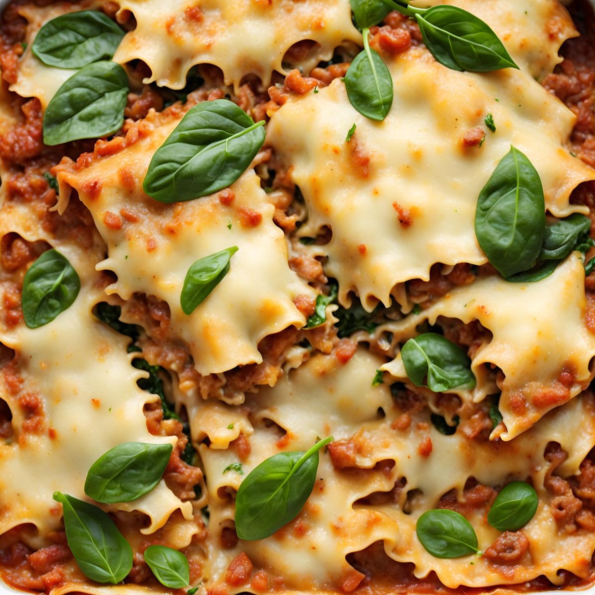 Lasagna with Spinach and Meat Recipe: A Family Favorite!