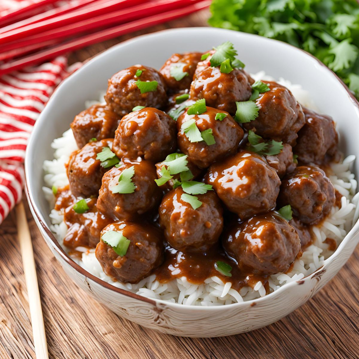 Asian Meatballs Crockpot Recipe: Perfect Party Appetizer!