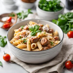 Creamy Sausage Pasta Recipe