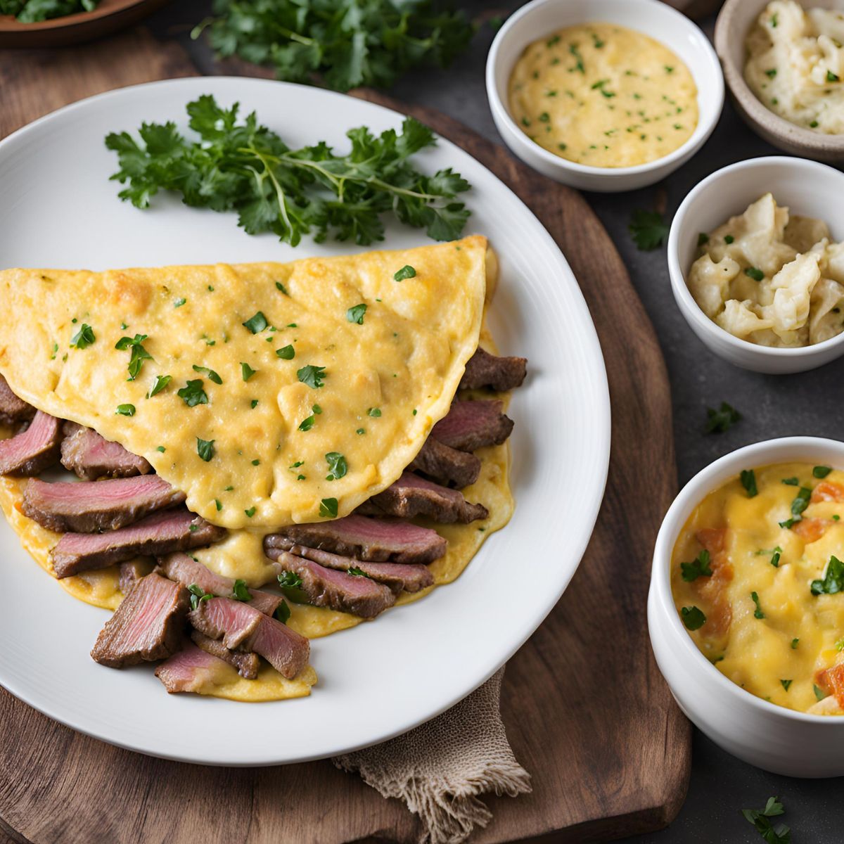 Steak Omelet Recipe: Savory Breakfast Delight!