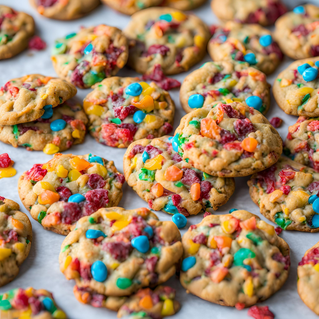 Fruity Pebbles Cookies