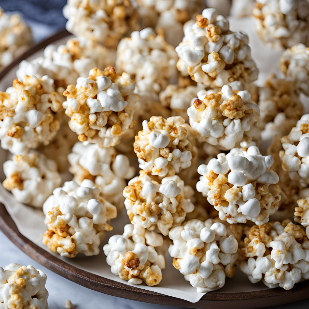 Marshmallow Popcorn Balls