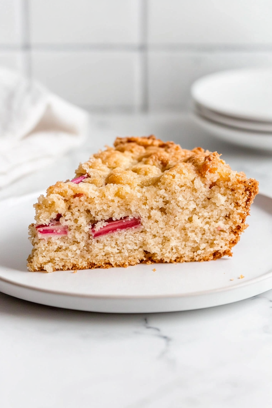 Oma’s Rhubarb Cake
